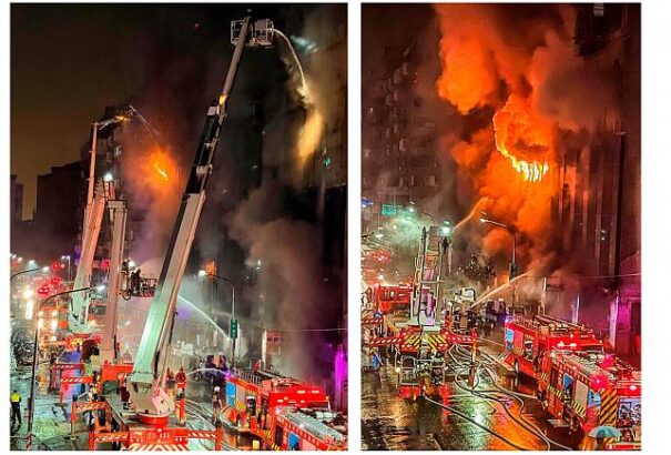 Tűzvész egy tajvani toronyházban, emelkedik az áldozatok száma