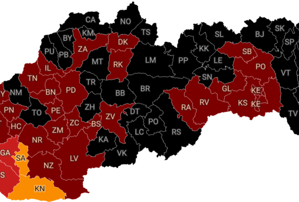 Koronavírus Szlovákiában: 5300-nál is több fertőzött és 24 halott az elmúlt nap mérlege