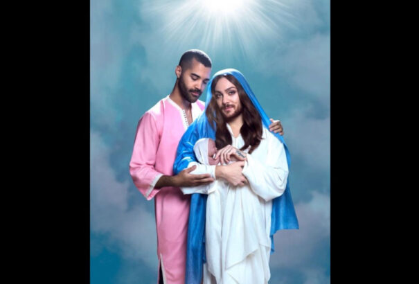 Transznemű Szűz Máriaként pózol az Európai Parlament LMBTQ-ügyi nagykövete