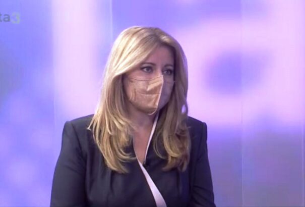 Čaputová a TA3-ban: Az idei év a fájdalom és a feszültség éve volt, belső világaink elmélyülését hozta