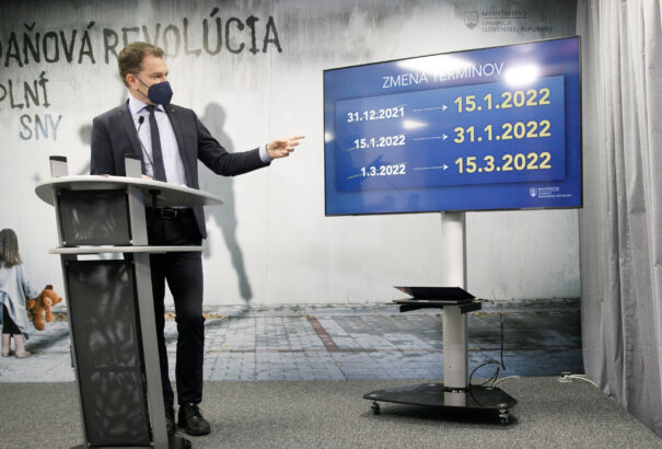 Matovič: Kitoljuk a 60 év felettiek pénzjutalomra való jelentkezésének utolsó határidejét