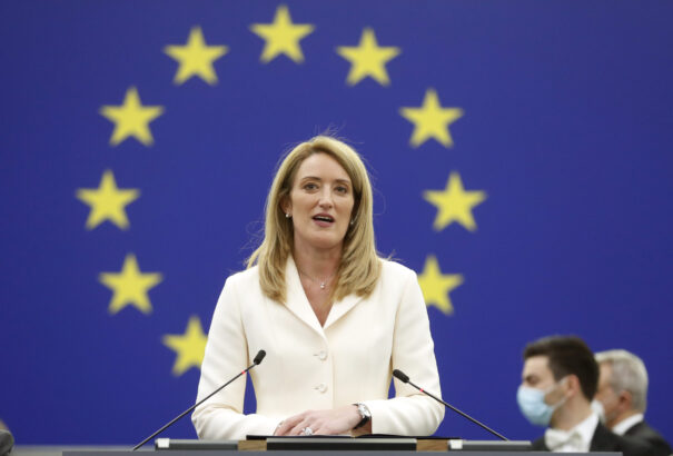 Roberta Metsola néppárti politikus az Európai Parlament új elnöke