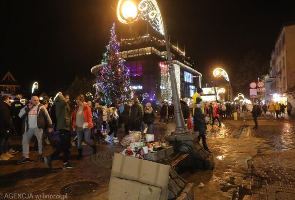 Zakopanéban az erőszak volt az úr szilveszterkor. 107 alkalommal riasztották a rendőröket