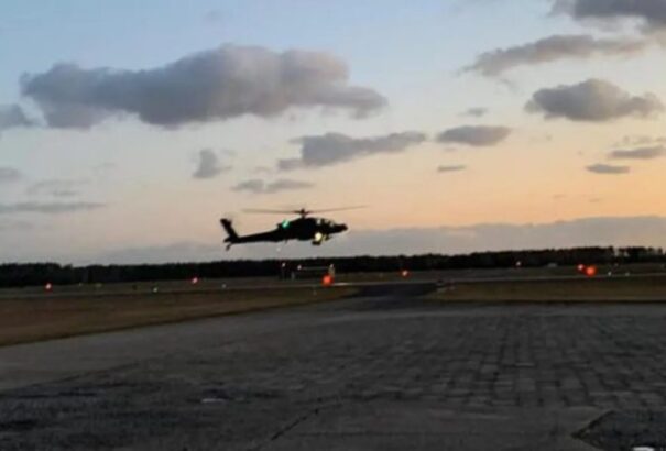 Amerikai harci helikopterek érkeztek Lengyelországba