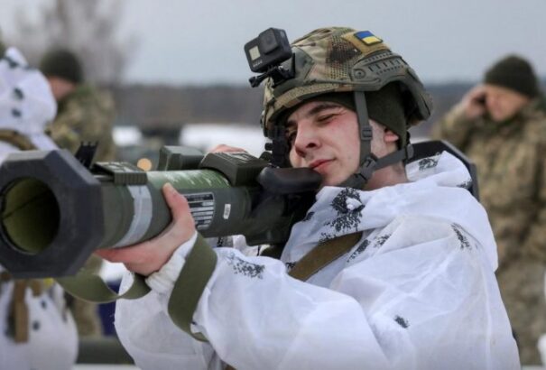 Amerikai páncéltörő rakétákat próbálgattak az ukrán katonák