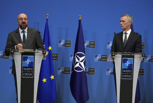 Orosz ukrán háború – A NATO és az EU együttesen ítéli el az orosz katonai beavatkozást