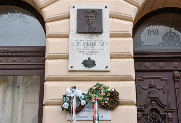 Schmidthauer Lajos orgonaművészre emlékeztünk Komáromban