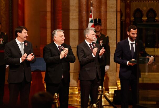 Március 15.: Szilágyi Áront és a Liu fivéreket is kitüntették