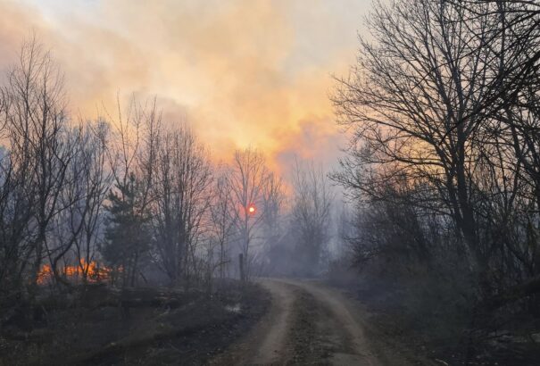Tüzek keletkeztek a lezárt csernobili atomerőmű közelében