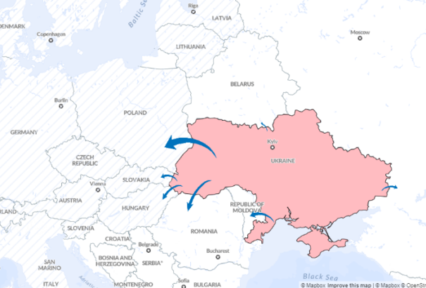 Mérséklődött a menekülthullám, de így is már 3,3 millión menekültek el Ukrajnából