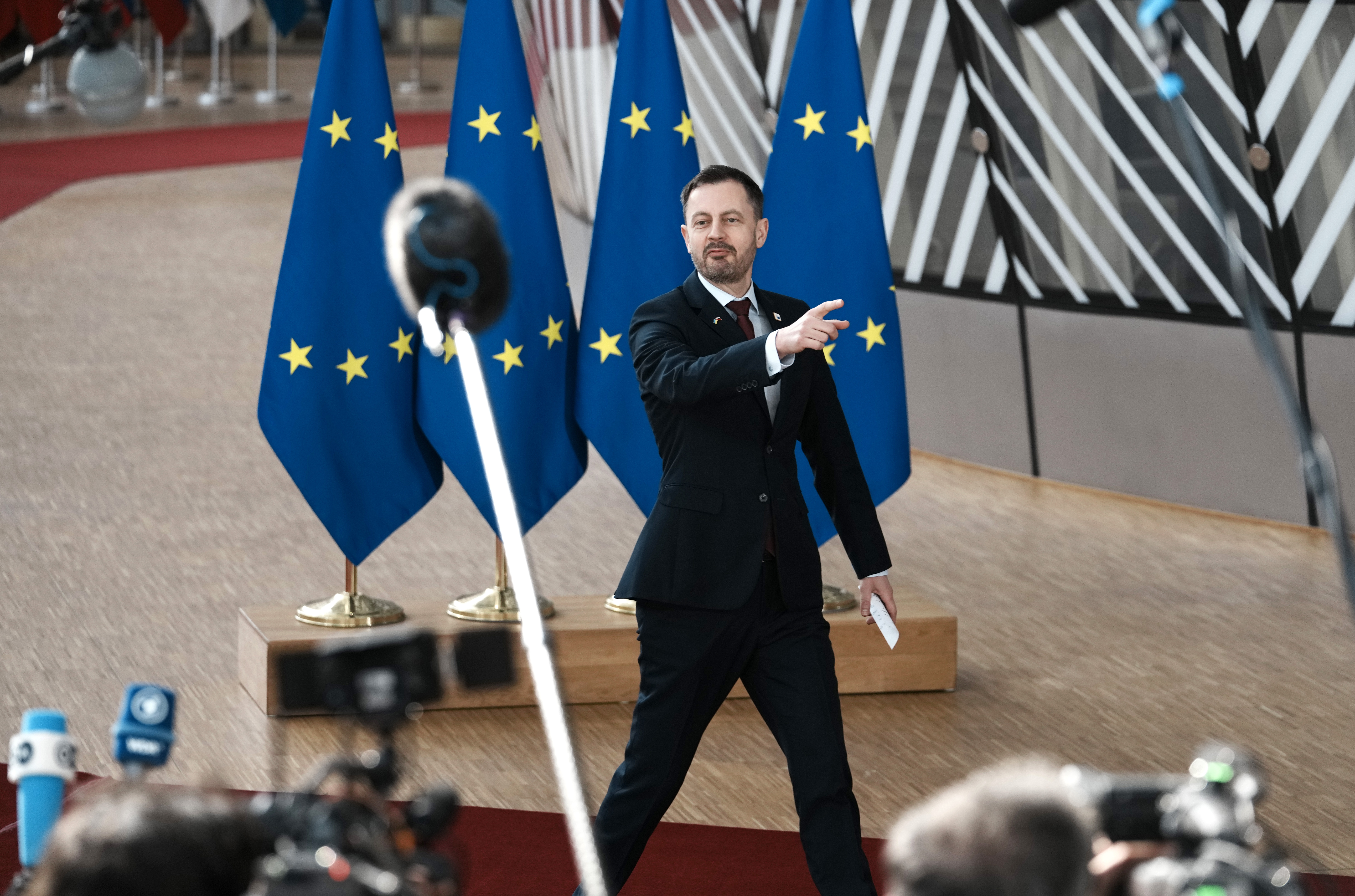 Eduard Heger és Ursula von der Leyen az éjjel elindultak vonattal Kijevbe