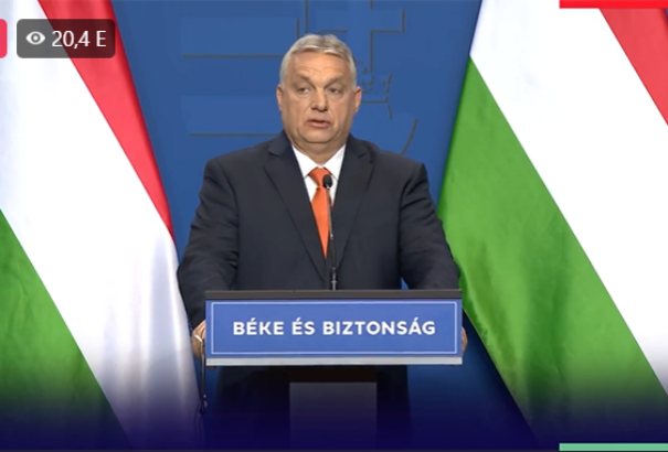 Orbán: hiszünk a nemzetállamban, Magyarország jövőjét az EU-ban és a NATO-ban képzeljük el