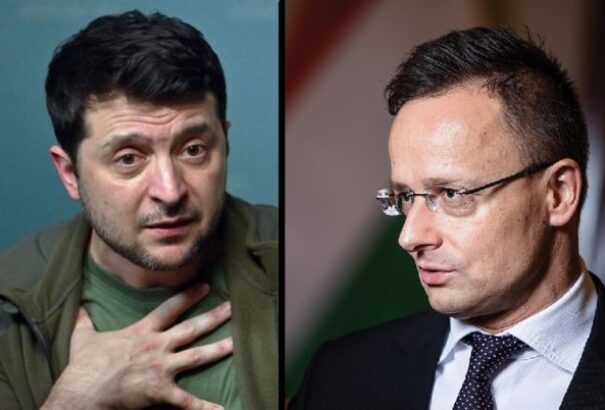 Szijjártó Péter helyretette Volodimir Zelenszkijt