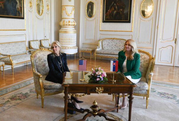 Čaputová és Jill Biden nagyra értékelte az Egyesült Államok és Szlovákia közötti egyetértést