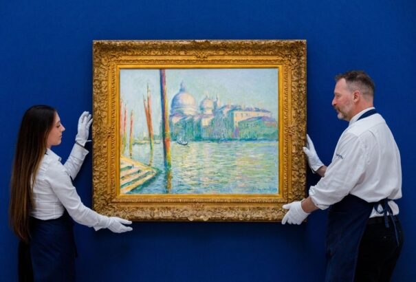 56,6 millió dollárért kelt el Claude Monet Velencét ábrázoló alkotása