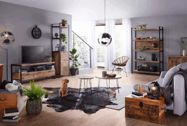 Letisztultság és férfias erő a lakberendezésben