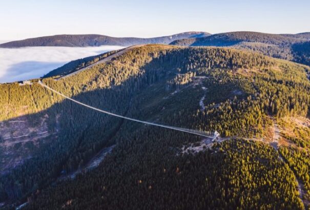 Hamarosan Alsó-Morvaországban nyitják meg a világ leghosszabb függőhídját