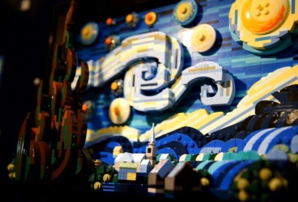 Legóból készült műalkotások láthatóak a budapesti Szépművészetiben