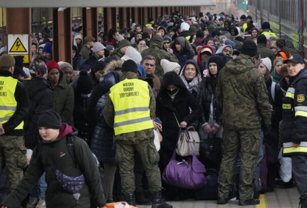 Meghaladta az ötmilliót az Ukrajnából Lengyelországba érkezettek száma