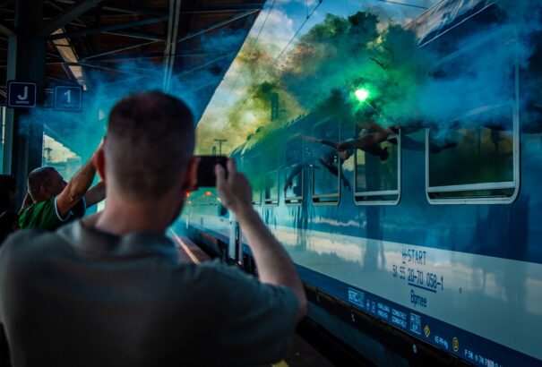 Slovan-Fradi: Szijjártó Péter üzent a magyar szurkolóknak