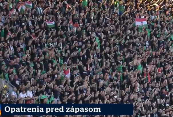 A pozsonyi rendőrség szigorú biztonsági óvintézkedésekkel készül a Slovan–Fradi szerdai visszavágó meccsére