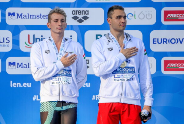 Milák Kristóf újra pillangókirály, Márton Richárd pedig ezüstérmet nyert 200 méter pillangón