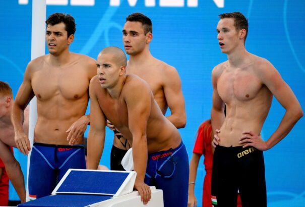 Ezüstérmes a 4×100 méteres férfi gyorsváltó