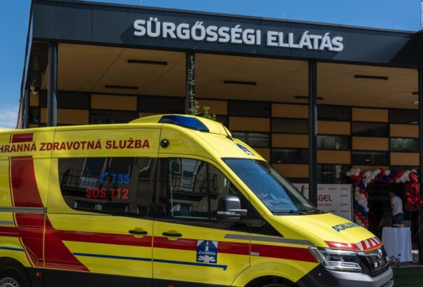 A komáromi kórház új sürgősségi osztálya már a pácienseket szolgálja