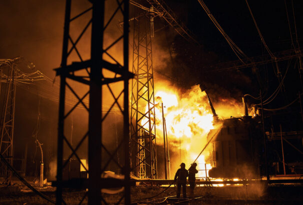 Ukrán erőműveket lőttek az oroszok, 9 millióan maradtak áram nélkül