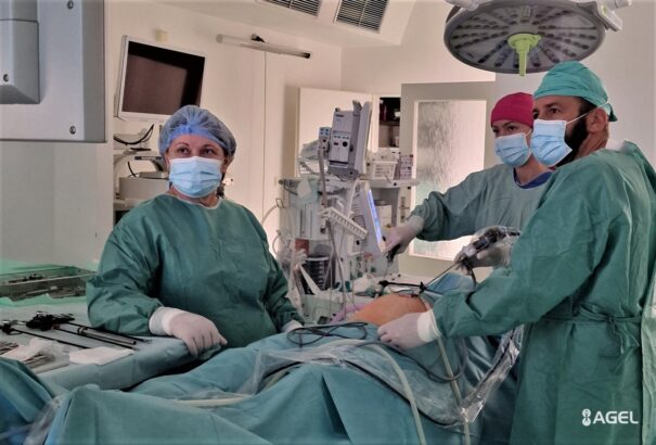 A komáromi kórházban már 20 éve végeznek laparoszkópos sérvműtéteket. Előnye a rövid várakozási idő és a gyors felépülés
