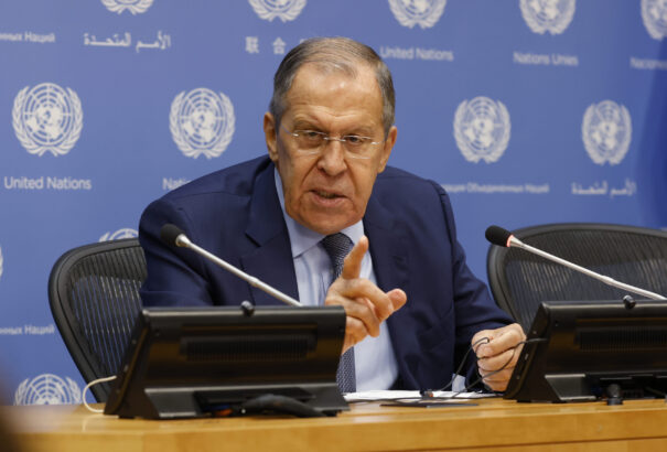 Szergej Lavrov szerint az Egyesült Államok a „tűzzel játszik Tajvan körül”