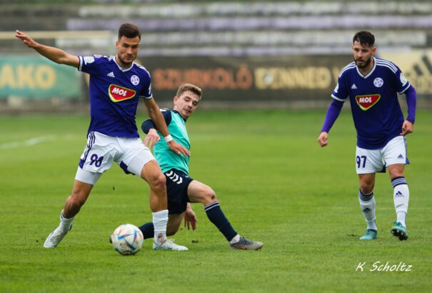 II. Liga – Két góllal vezettek, végül csak egy pontot tartott otthon a Komáromi FC