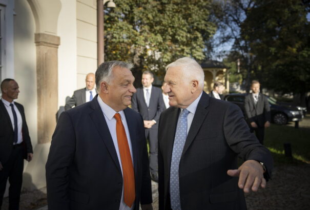 Orbán Viktor és Václav Klaus találkozója – Újra kell gondolni a szankciós politikát!