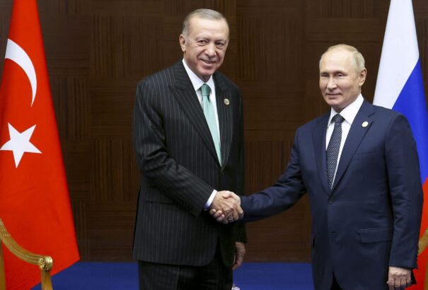 Törökországi gázcsomópont létesítésére tett ajánlatot Putyin Erdogannak