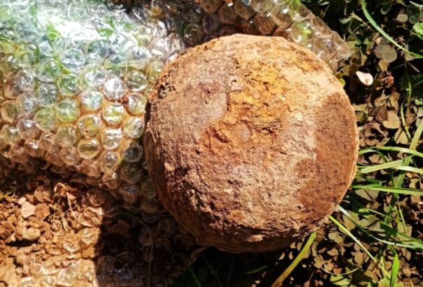 Török ágyúgolyót találtak egy kőszegi családi ház kertjében