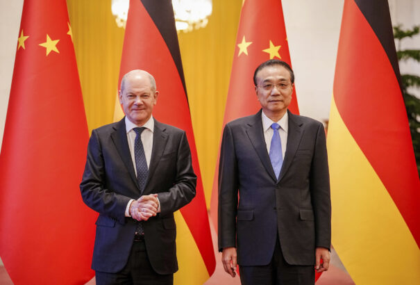 Scholz arra kérte Kínát, gyakoroljon befolyást Oroszországra a háború befejezése érdekében