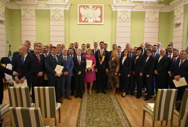 Losoncon tartotta alakuló ülését Besztercebánya megye közgyűlése