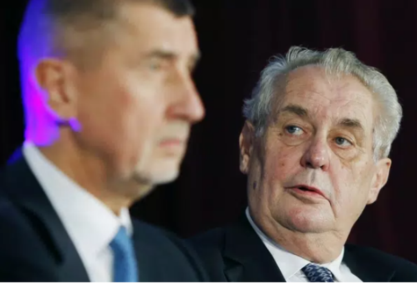 Miloš Zeman távozó cseh elnök Andrej Babišt látná szívesen utódjául