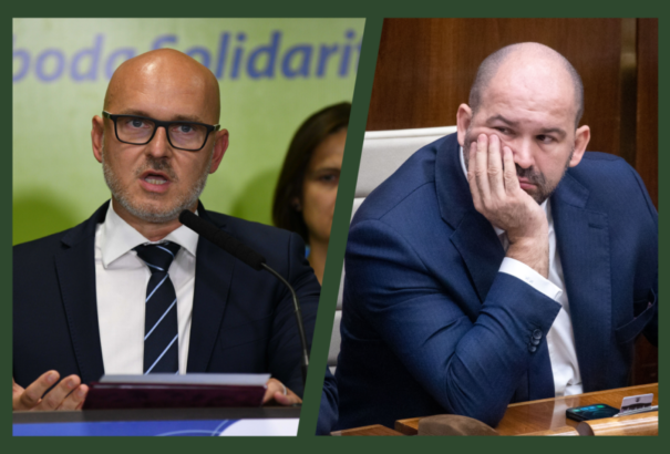 Pčolinský úgy véli, a liberálisok választások nélkül akarnak kormányra jutni. Gröhling mindent tagad