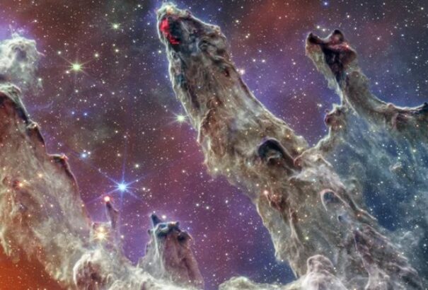 Varázslatos fényképet készített a James Webb űrteleszkóp a Teremtés oszlopairól