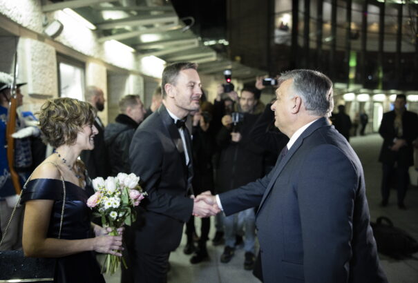 Orbán Viktor részt vett a szlovák államiság évfordulóján tartott gálaesten