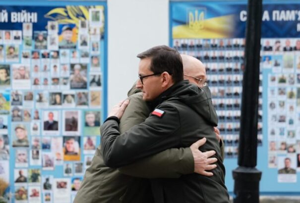 Morawiecki Kijevben: Lengyelország kitart Ukrajna mellett