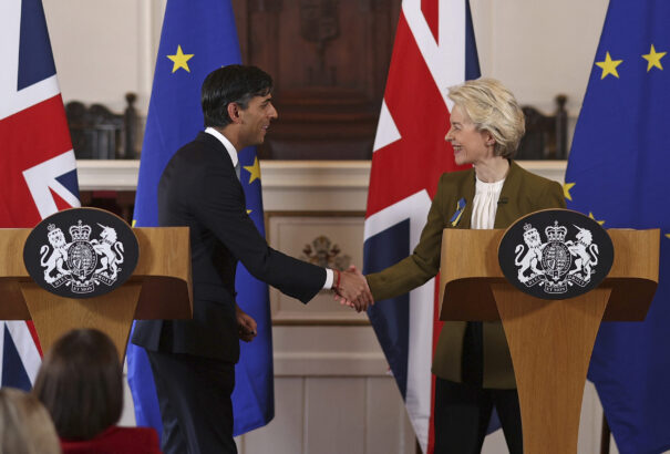 Sunak: Megszűnt a tengeri határ Nagy-Britannia és Észak-Írország között