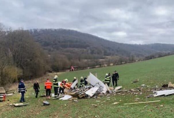 Lezuhant egy motoros kisrepülő Trencsén mellett. Négyen meghaltak