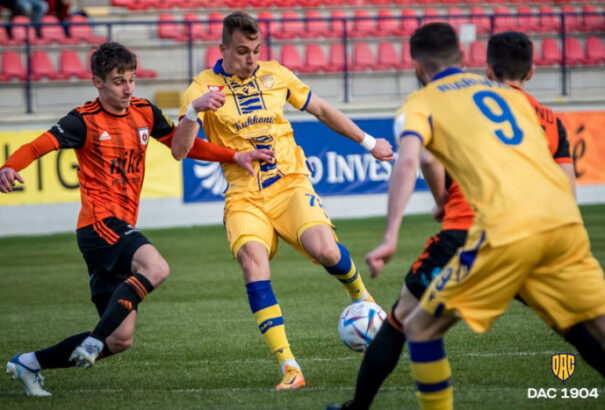 1-0-ra diadalmaskodott a DAC a Rózsahegyiek felett