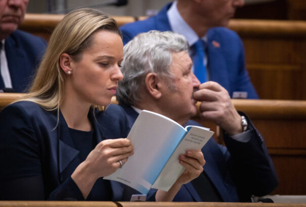 Romana Tabák távozott a Sme rodina frakciójából. A MiG-ek átadása miatt