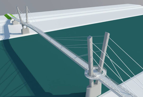 Megkezdődött a Doborgaz–Dunakiliti közötti kerékpáros híd építése