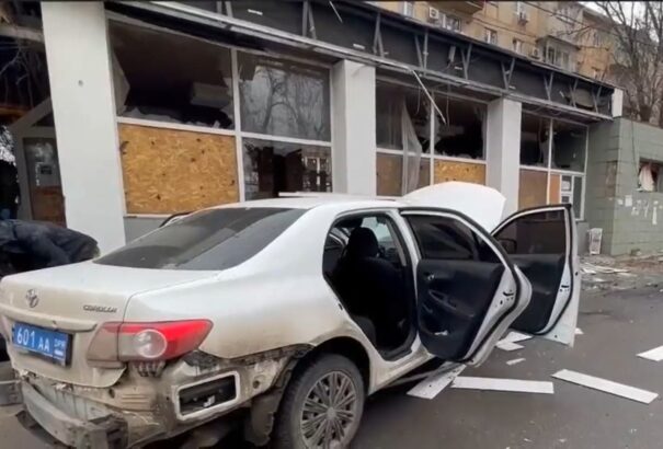 Merénylet: Mariupolban felrobbantották a kinevezett orosz rendőrkapitány gépkocsiját