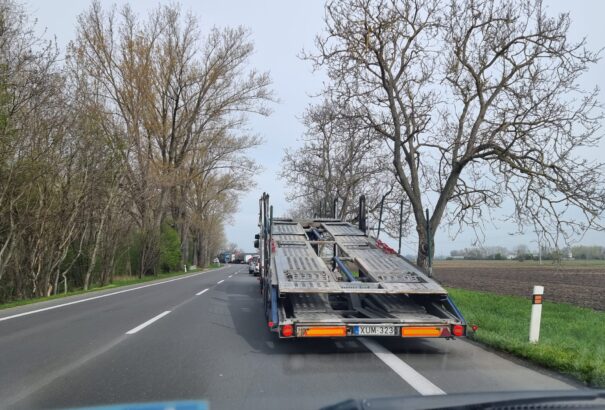 Sofőrök figyelmébe: forgalomkorlátozás a 63-as főút Albár községet érintő szakaszán