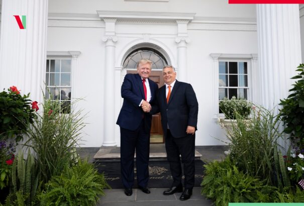 Orbán Viktor közösségi oldalán állt ki Donald Trump mellett